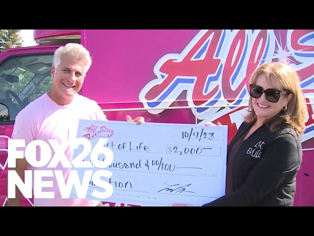 How Much Does The Pink Plumber Donate To Breast Cancer