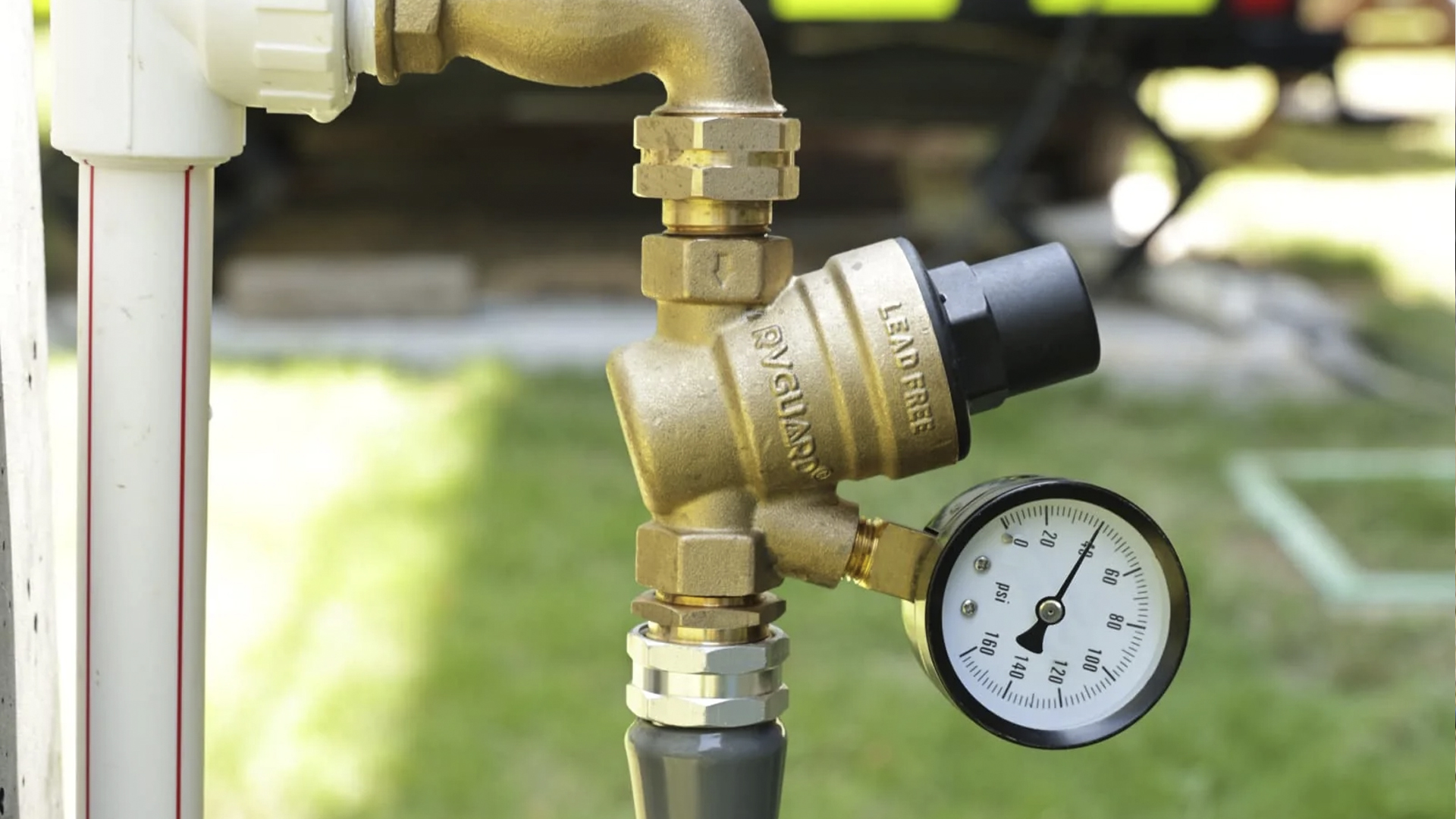 How Much Pressure Can I Put on Plumbing in Camper?