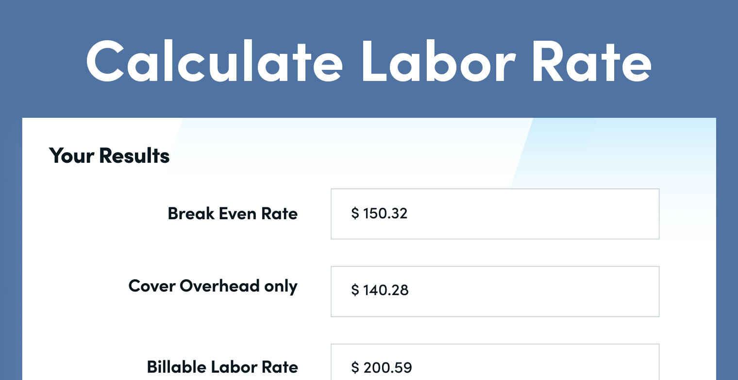 How to Calculate Hourly Break-Even Rate for Plumbing Company