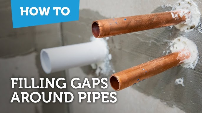 How To Cover Or Fill Holes In Wall For Plumbing