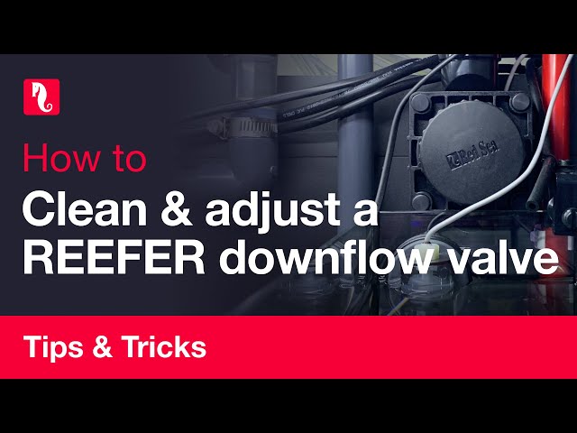 How to Dial In Downflow Valve on Red Sea Reefer Plumbing