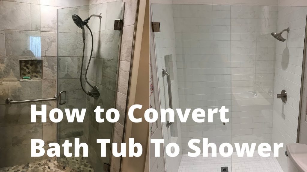 How To Diy Plumbing For A Tub To Shower Conversion