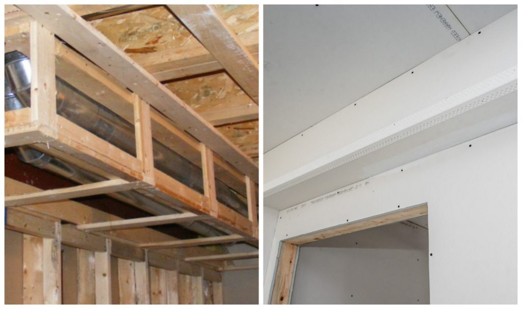 How to Drywall Around Plumbing and Ductwork in Basement