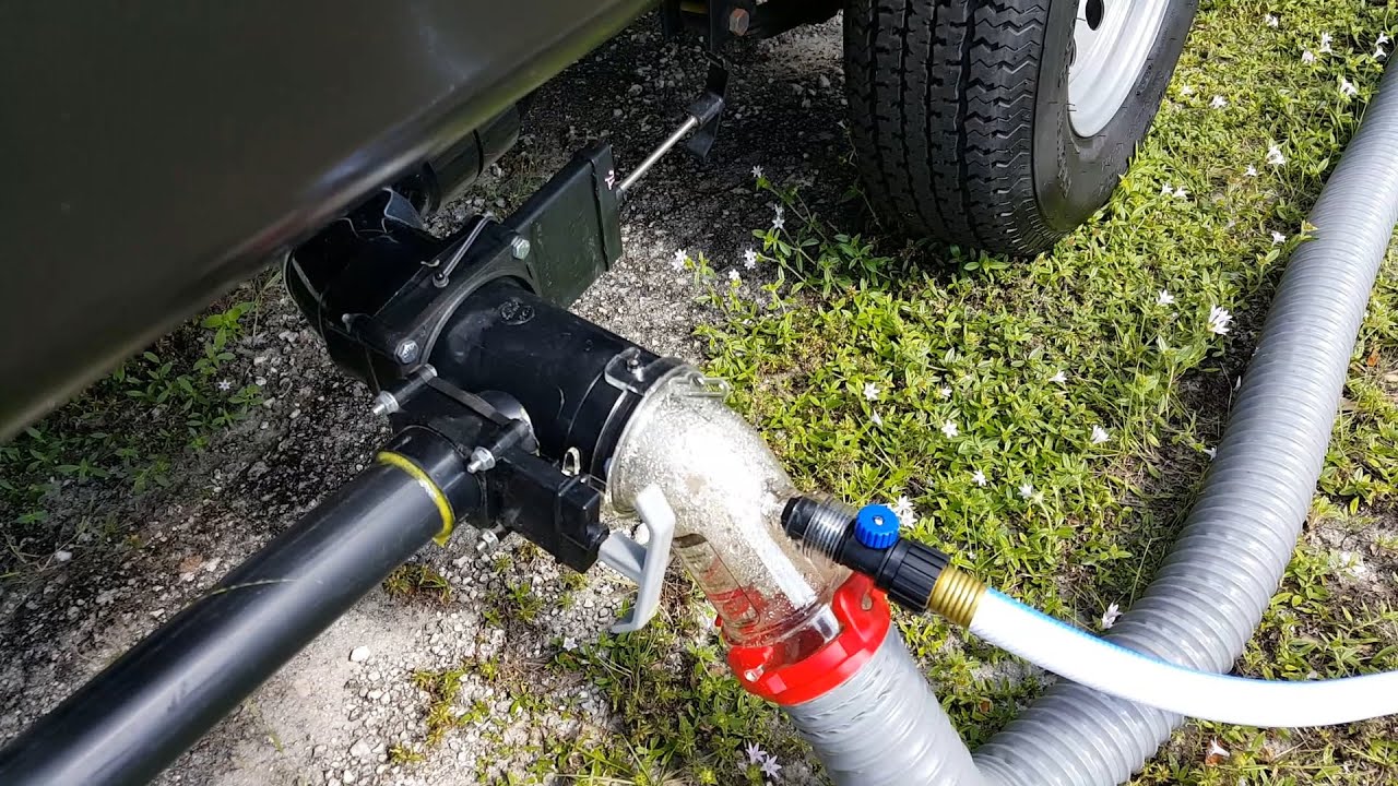 How to Fix the Plumbing on 2007 Tiffin Grey Tank