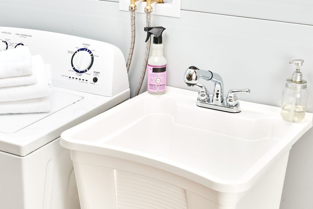 How To Hook Into Laundry Room Plumbing For New Bathroom