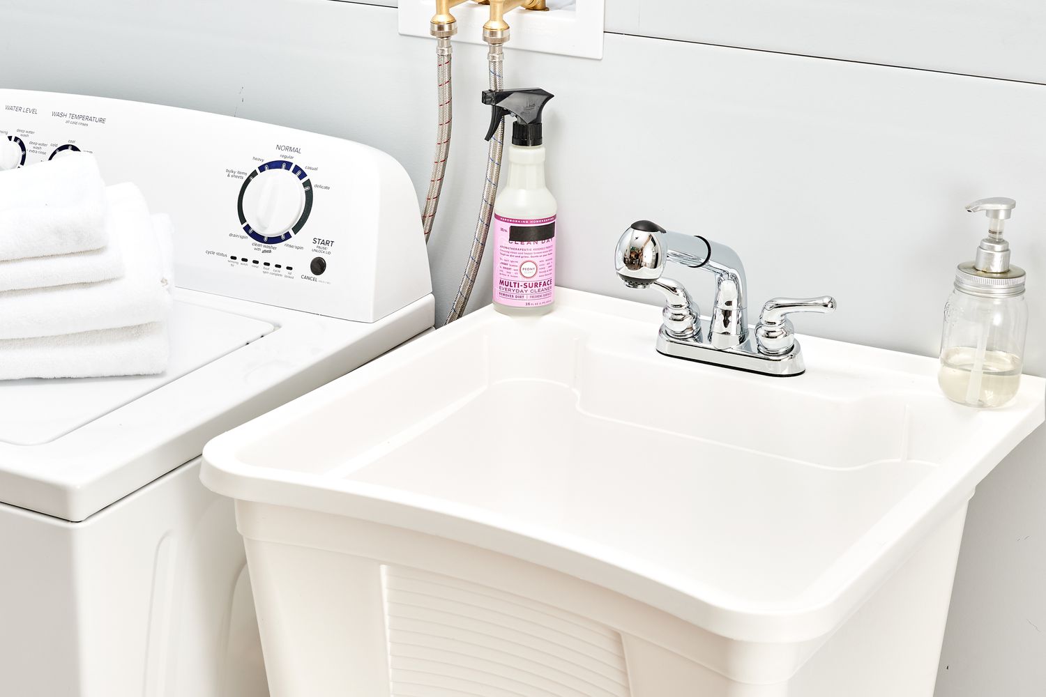 How to Hook Into Laundry Room Plumbing for a New Bathroom