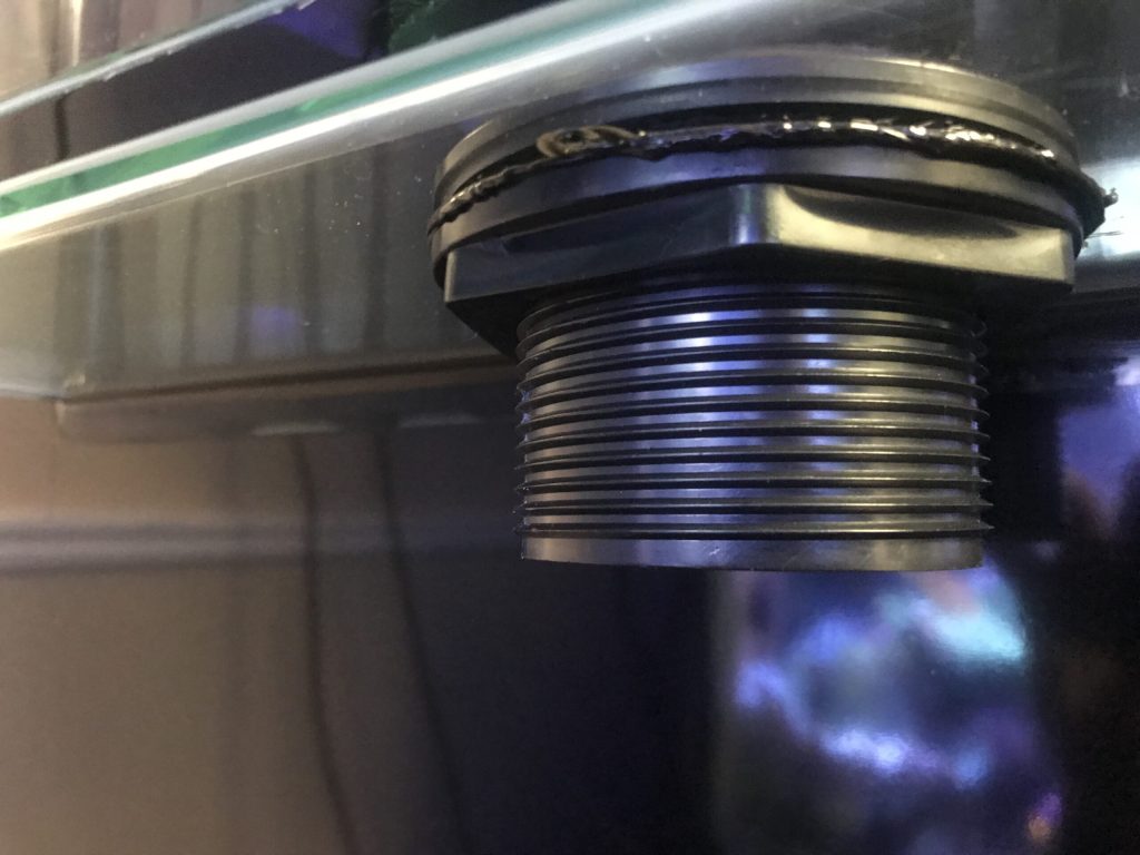 How To Hook Plumbing To A Marine Aquarium Bulkhead Fittings