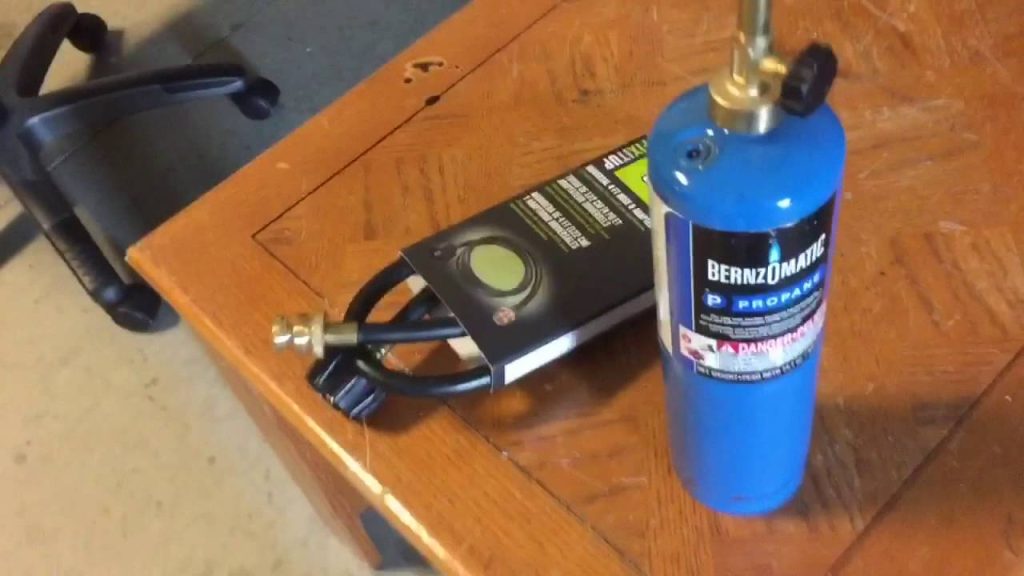 How To Hook Up Plumbing Torch To Large Propane Tank