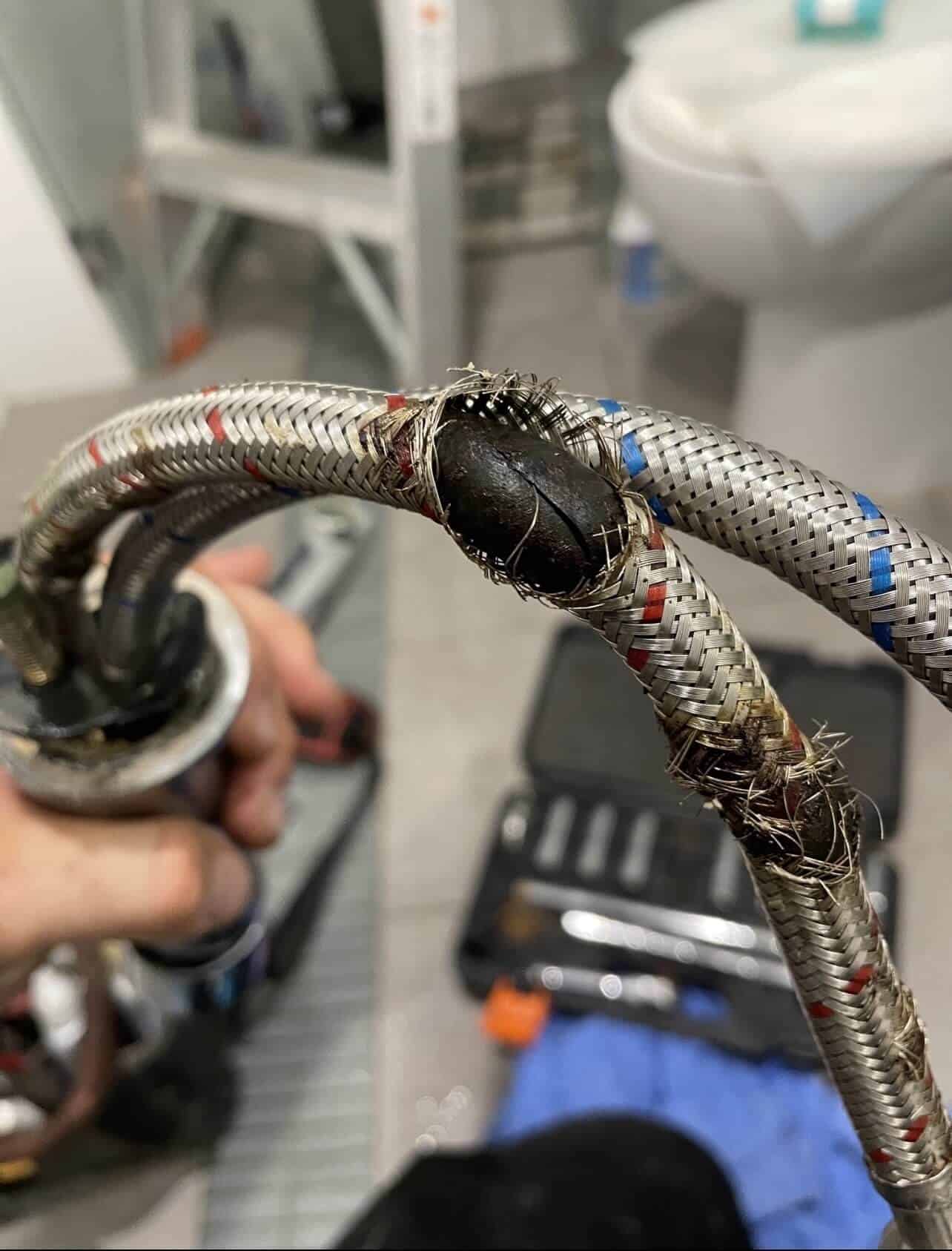 How to In-Place Fix Nicked Flexible PVC House Plumbing