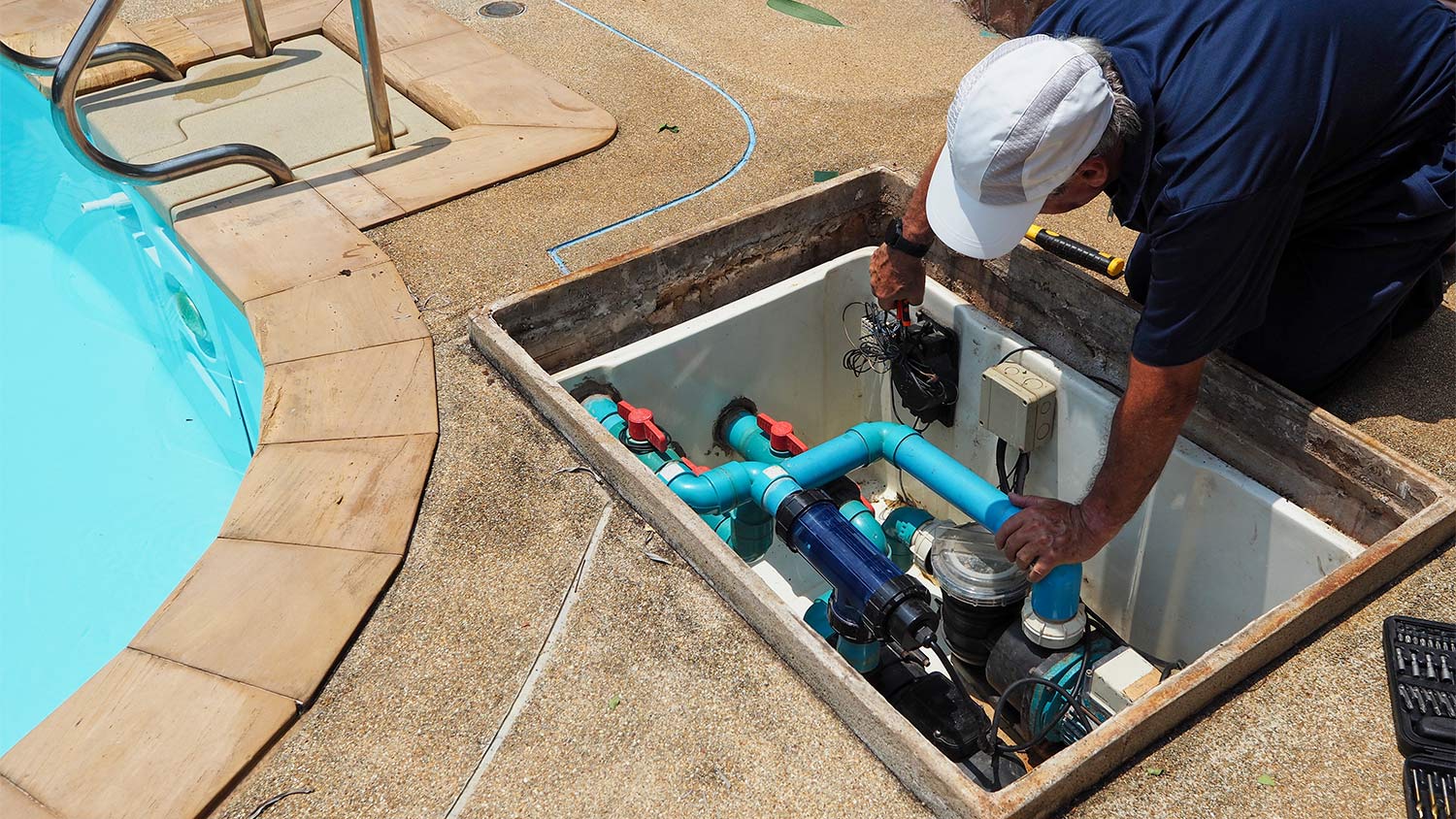 How to Install the Plumbing to an Inground Pool Pump
