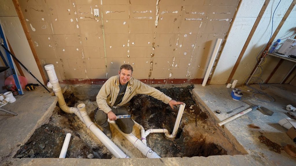 How To Install Toilet In Basement Concrete Floor Old Plumber