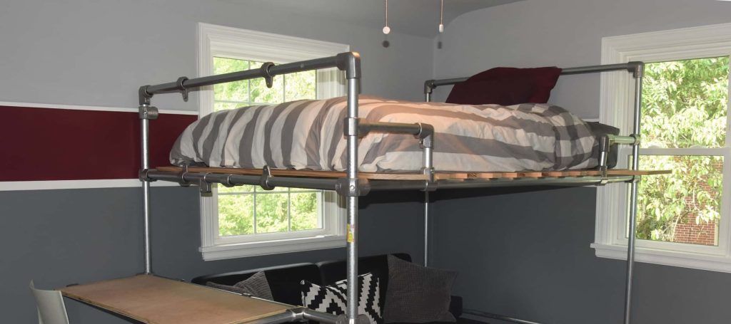 How To Make A Bunk Bed Out Of Plumbing Pipe