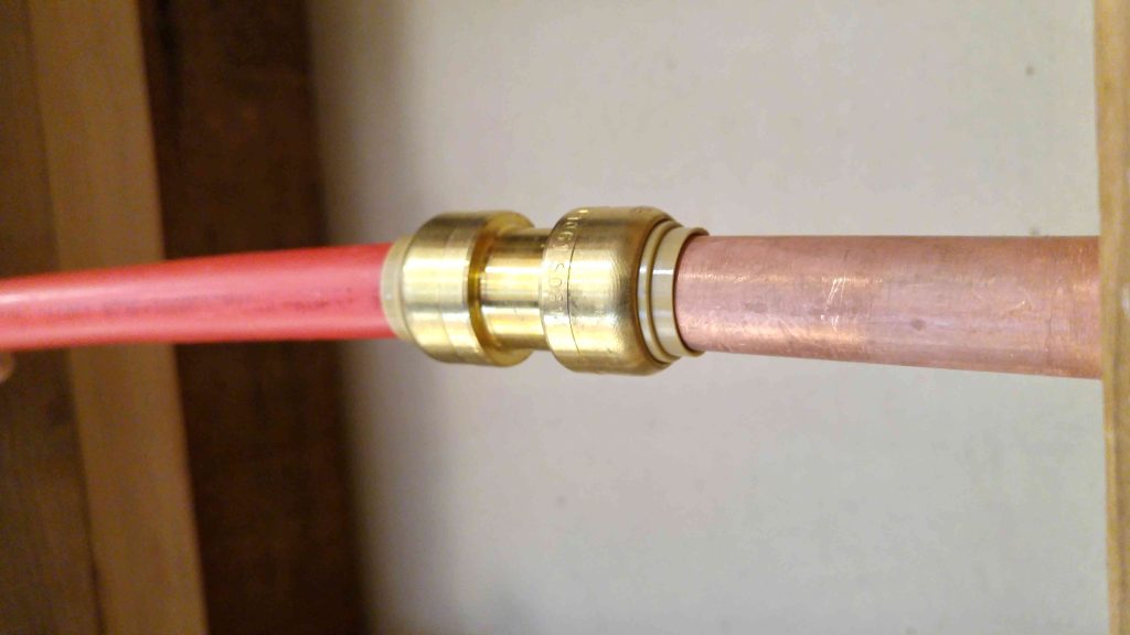 How To Make A Connection To A Copper Plumbing Pipe