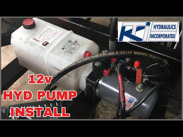 How to Plumb a Hydraulic Pump on a Dump Truck – Step-by-Step Guide
