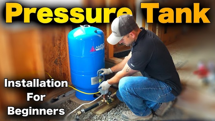 How to Plumb a Pump and Accumulator Tank on Cistern