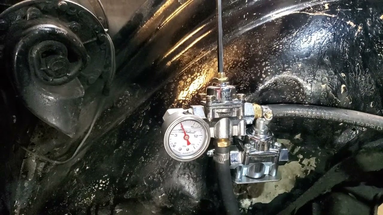 How To Plumb In a Holley 12-803 Fuel Pressure Regulator