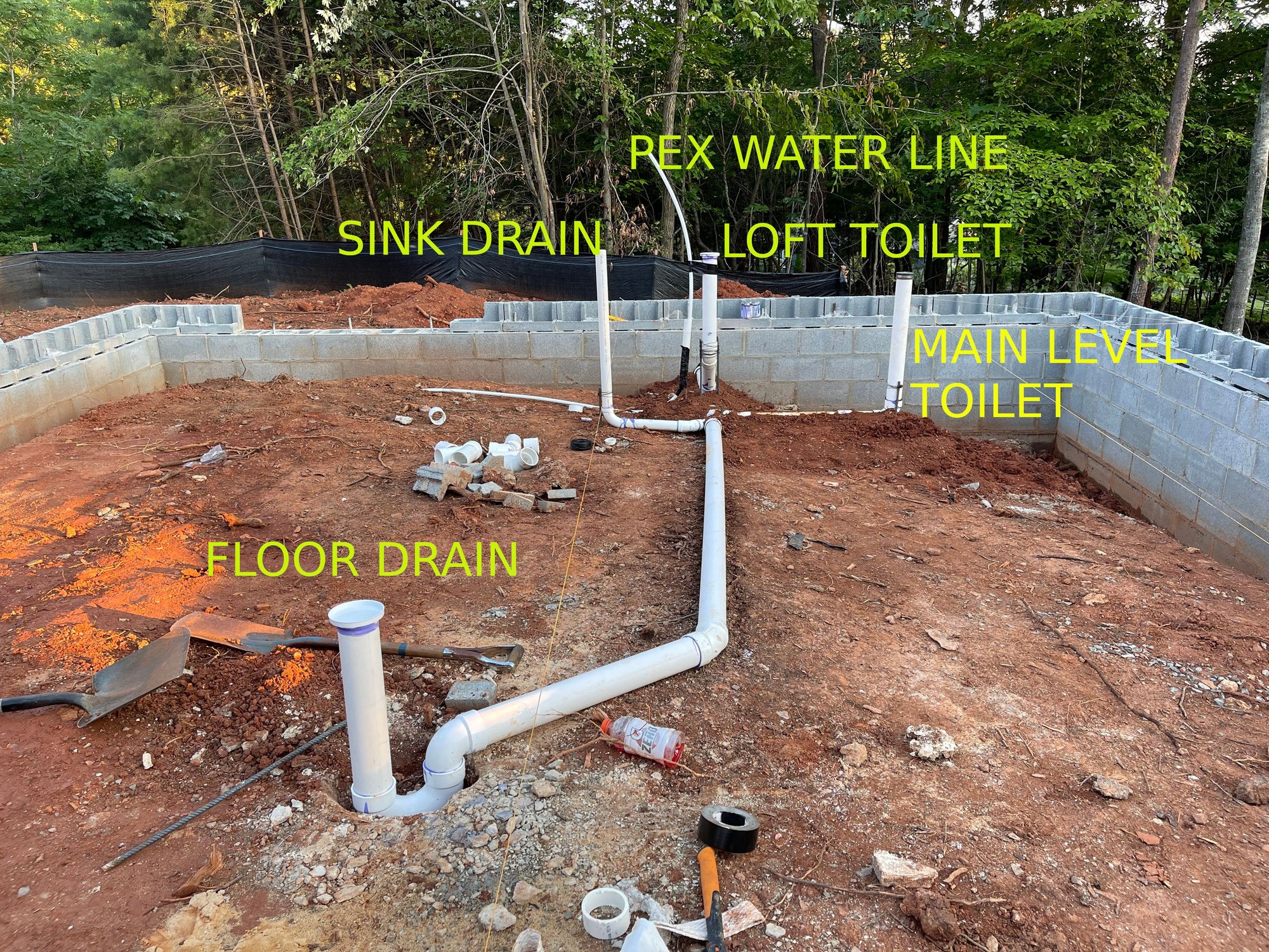 How to Run Plumbing Into a 2nd Floor Garage Apartment