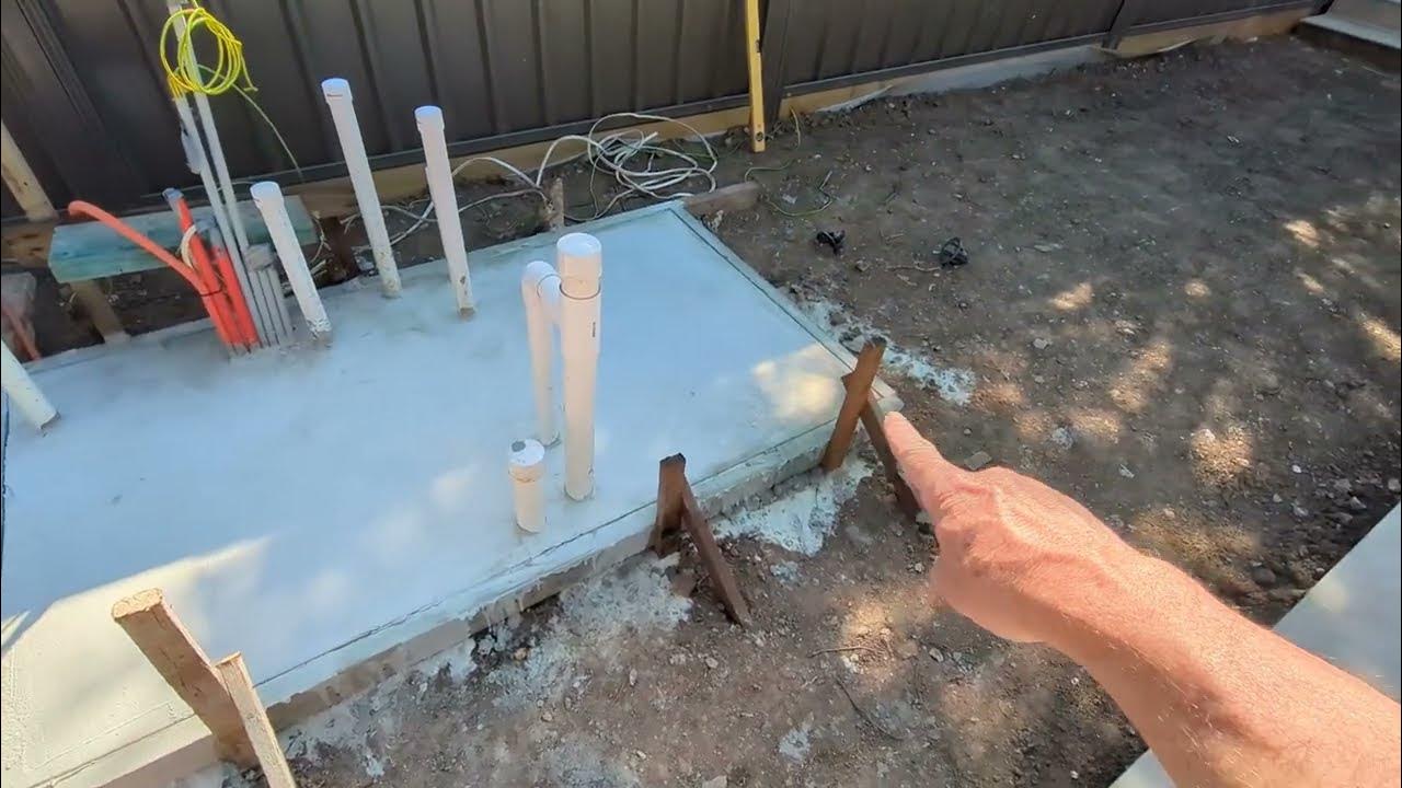 How to Set PVC Plumbing Before Concrete Pour for a Swimming Pool