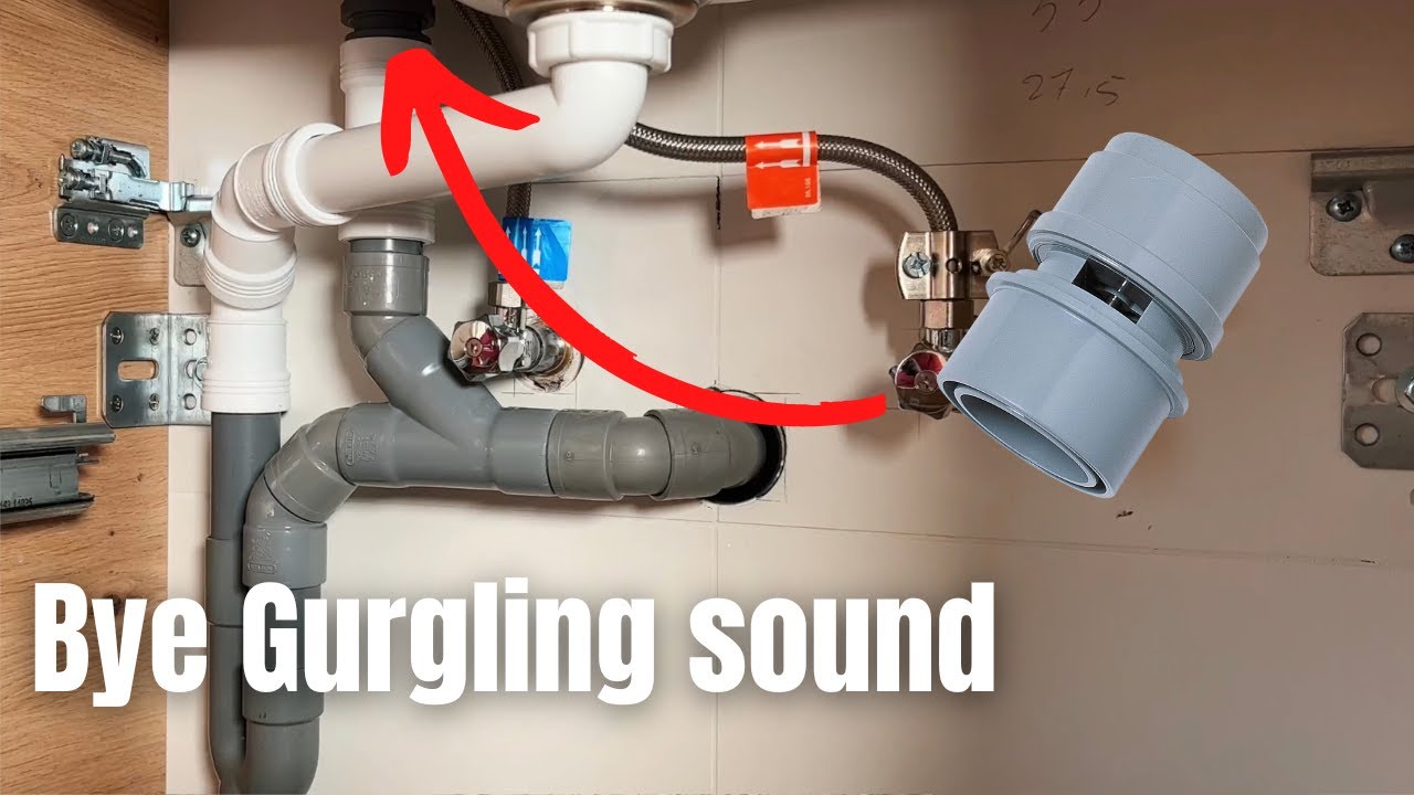 How to Stop a Sink with Shared Plumbing from Gurgling