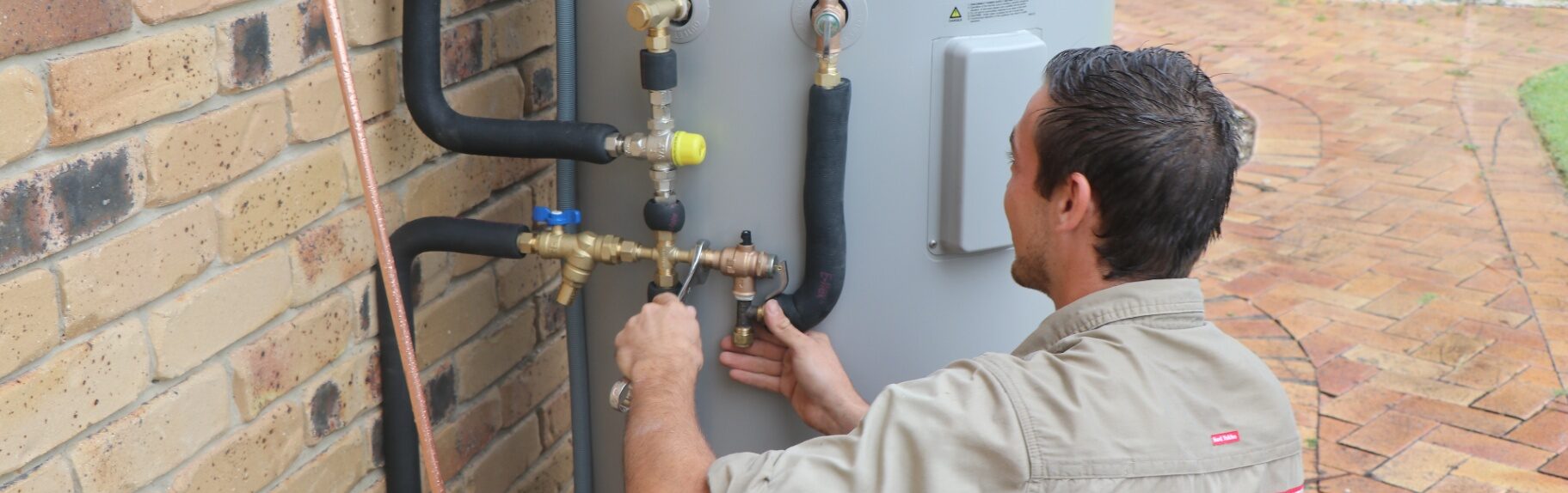 How We Do Plumbing for Stove and Hot Water Tank