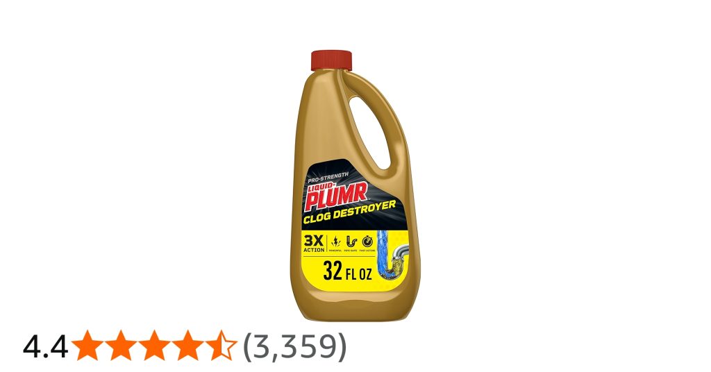 Is It Okay To Leave Liquid Plumber For 30 Minutes