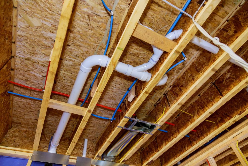 Is It Okay To Run Plumbing Pipes Through The Attic