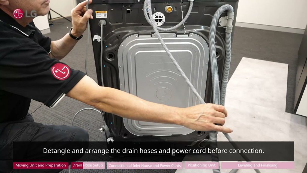 Lg Platinum Gcwp1069Ld2 Washer And Dryer Plumbing And Electrical Layout