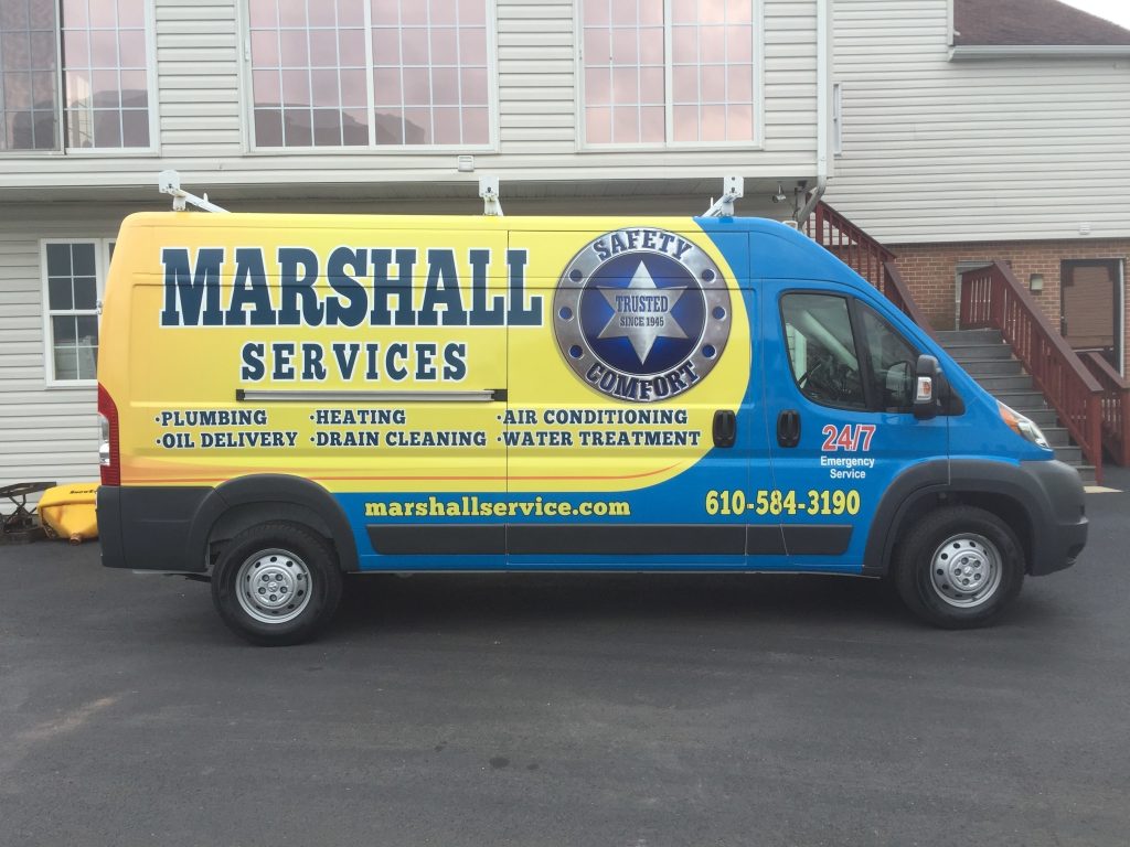 Marshall Services Plumbing Heating Cooling Electric And Heating Oil Delivery