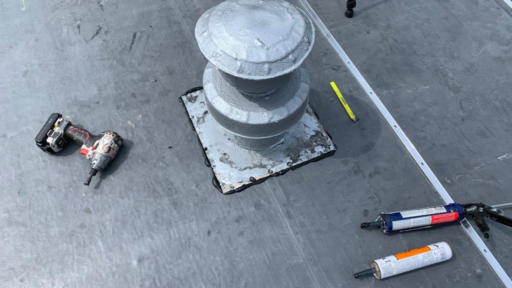 Mobile Home Trailer Plumbing Vent Broke Off On The Roof