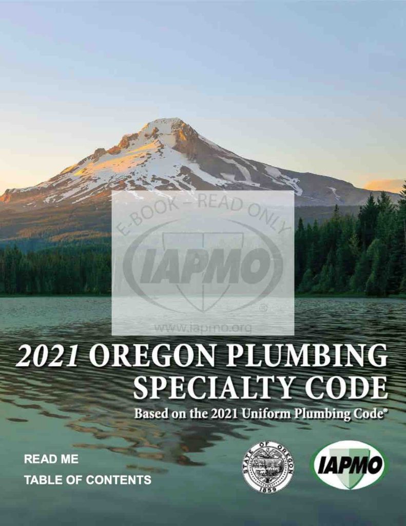 Oregon Plumbing Code For Tracer Wire On Main Water Line