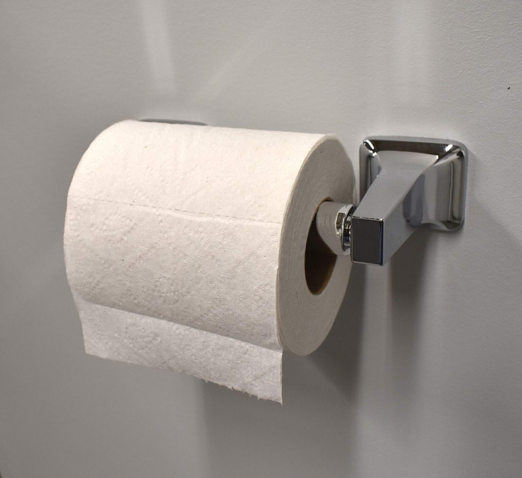 Plumb Pak Plumb Pak White Recessed Spring-Loaded Toilet Paper Holder