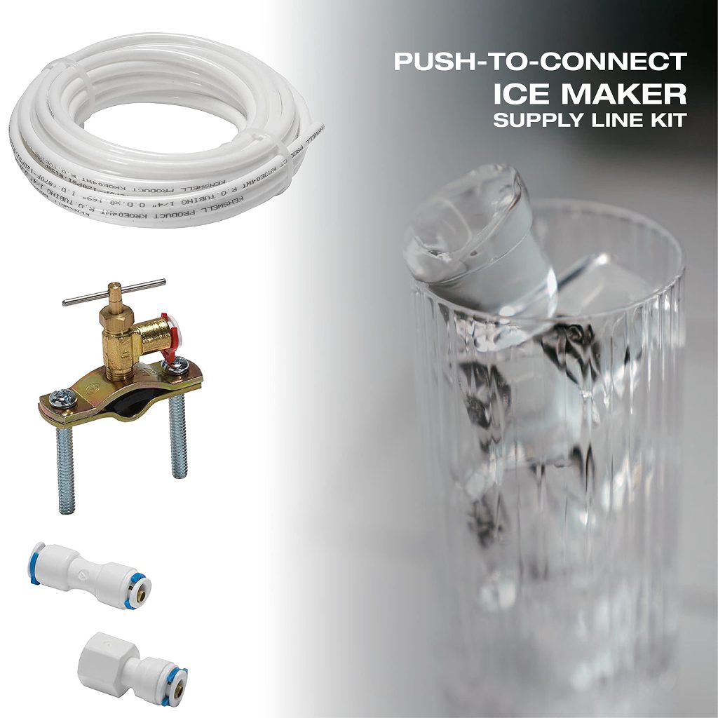 Plumb Works 25 Plastic Tubing Ice Maker Humidifier Installation Kit