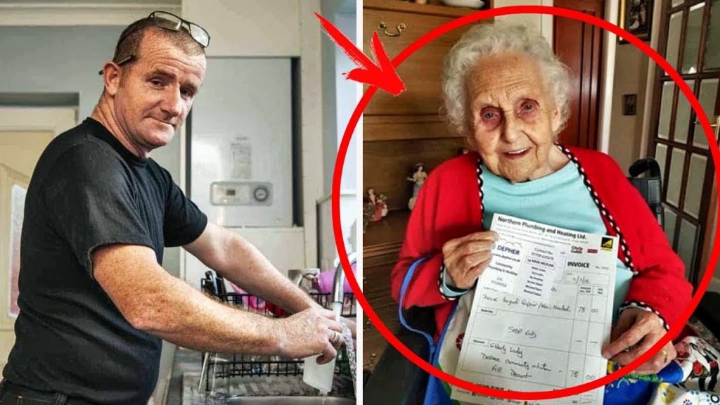 Plumber Hits Legendary Status After Refusing Payment From Elderly Woman