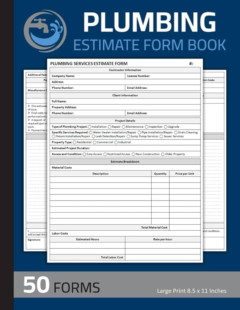Plumbing And Electrical Repairs Business Activity On Form Pa 100