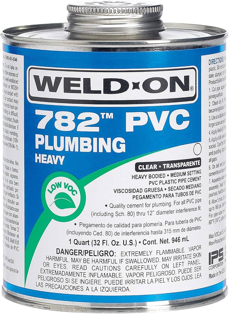 Plumbing Cement 782 Gray Heavy Bodied Medium Setting 1 2Pt