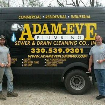 Adam & Eve Plumbing: Youngstown’s Top-Rated Drain Service