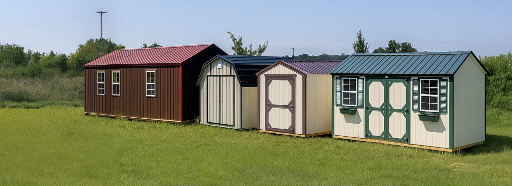 Amishgportable Buildings Ready For Electric And Plumbing Central Missouri