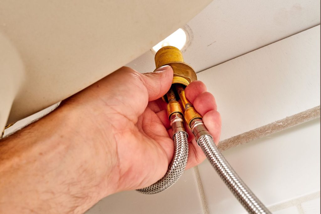 Remove Existing Plumbing Fixtures And Replace Them With New Ones