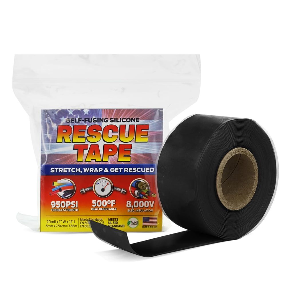 Rescue Tape Self-Fusing Silicone Tape Emergency Pipe & Plumbing Repair