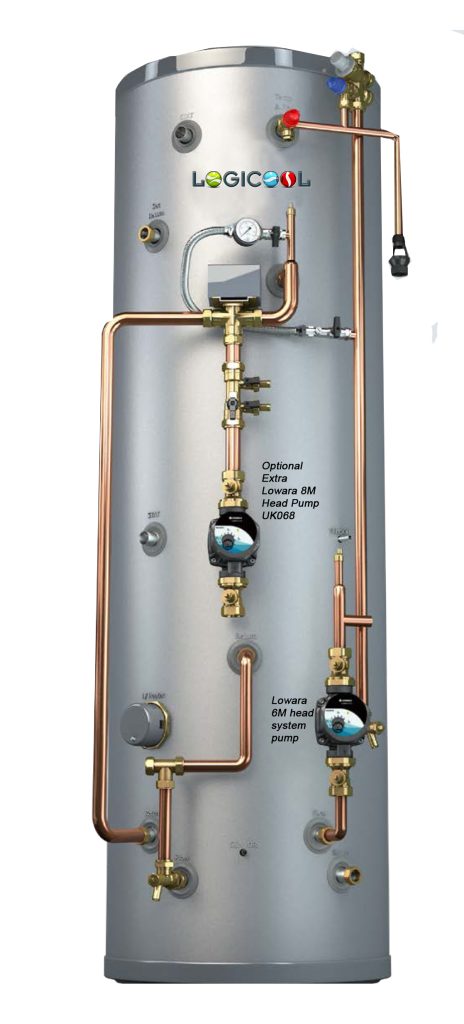 Rm Cylinders Pre Plumb Unvented Indirect Single Zone Cylinder 250Ltr