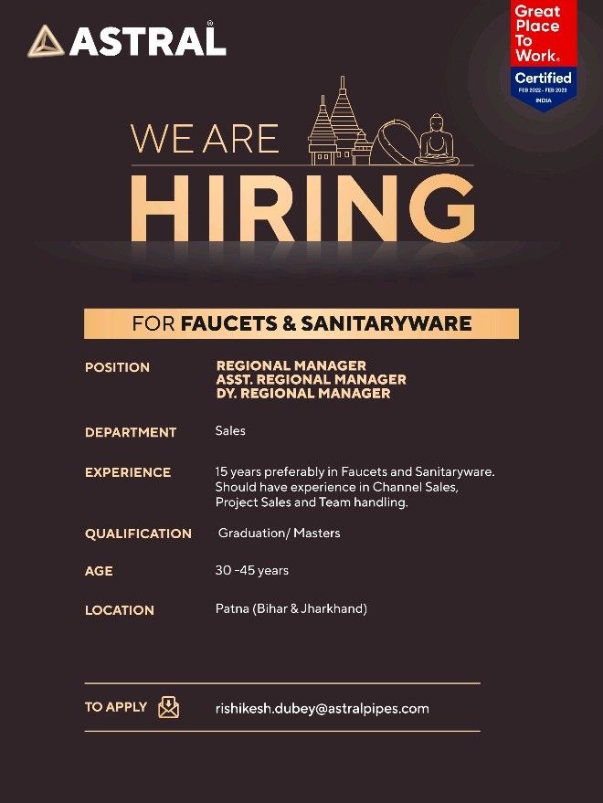 Sales Executive Jobs in Plumbing Pipes India: Find Top Roles on Indeed