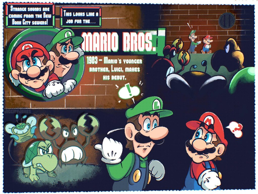 Something'S Gumming Up The Plumbing Poor Luigi'S In A Bind