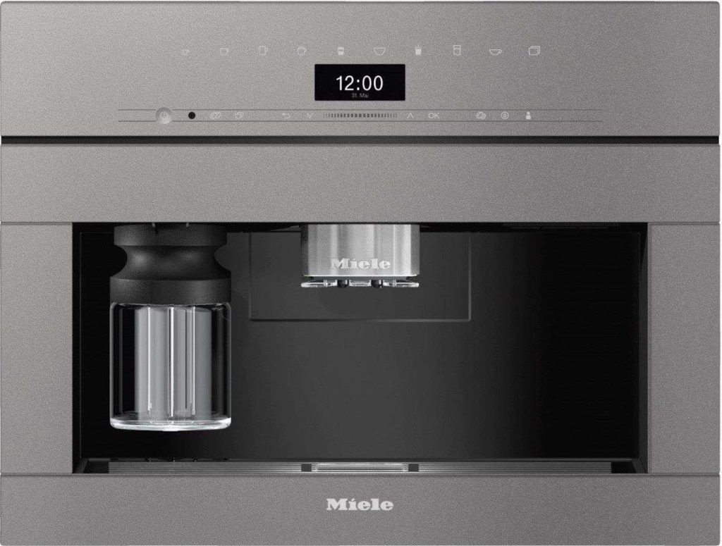 Specification Miele 24 Stainless Steel Plumbed Built-In Coffee System Cva6805Ss