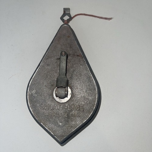 Straight Line Chalk Line Reel Plumb Bob: The American Tool Company Legacy