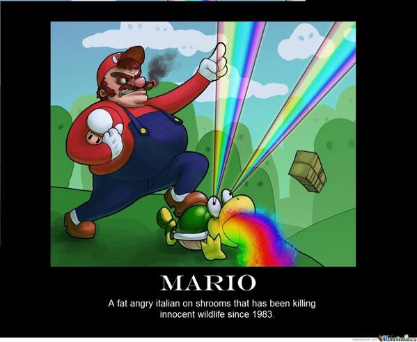 Super Mario Is A Fat Italian Plumber Tripping On Shrooms: The Viral Meme Explained