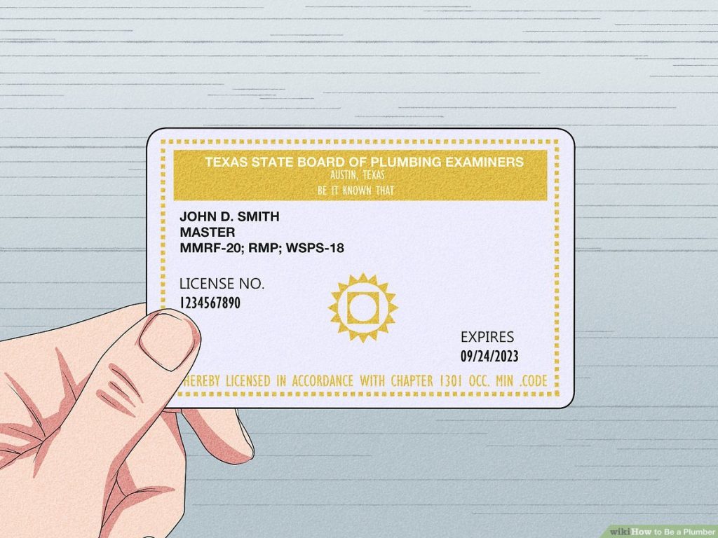 Texas Do You Have To Have A Plumbing Apprentice License