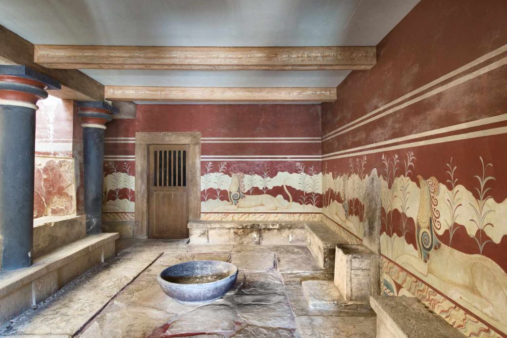 The Architectural Features Of The Palace Complex At Knossos Plumbing