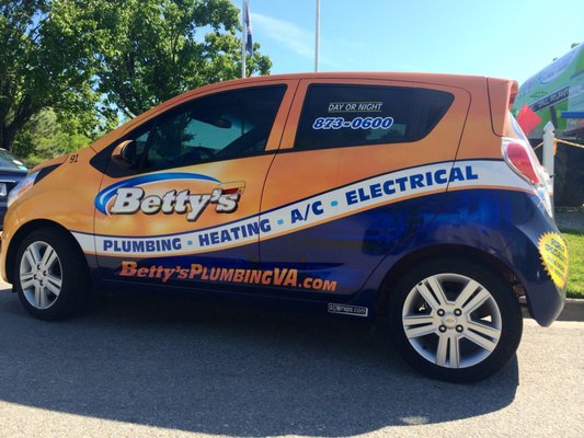Bettys Plumbing Heating & AC Newport News VA Review