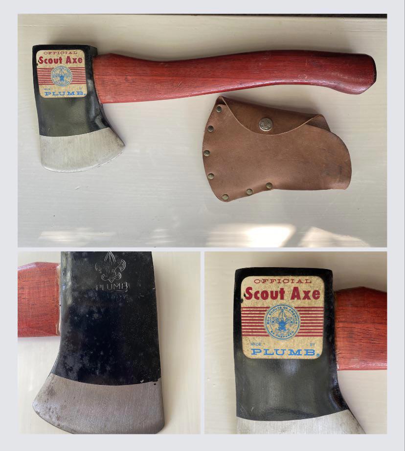 Boy Scout Axe Stamped With A Y Genuine Plumb Guide