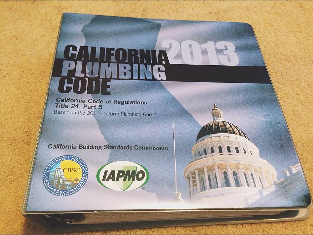 California Code: 2nd Story Laundry Pan Rules